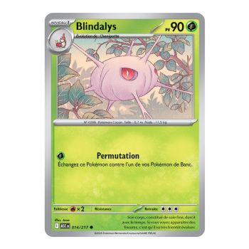 Blindalys - Umgekehrter Pokéball 14/217 - ME02.5 - Pokémon - Mega-Entwicklung Transzendente Helden
