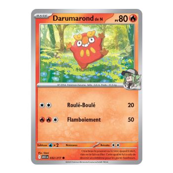 Darumarond von N - Umgekehrter Pokéball 32/217 - ME02.5 - Pokémon - Mega-Entwicklung Transzendente Helden