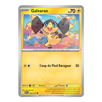 Galvaran - Umgekehrter Pokéball 63/217 - ME02.5 - Pokémon - Mega-Entwicklung Transzendente Helden