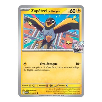 Mashynns Zapetrel – Umgekehrter Pokéball 71/217 – ME02.5 – Pokémon – Mega-Entwicklung: Transzendente Helden
