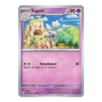 Togetic - Umgekehrter Pokéball 81/217 - ME02.5 - Pokémon - Mega-Entwicklung Transzendente Helden