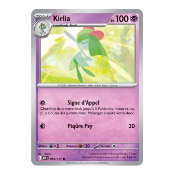 Kirlia - Umgekehrter Pokéball 88/217 - ME02.5 - Pokémon - Mega-Entwicklung Transzendente Helden