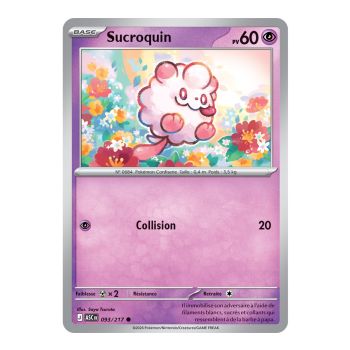 Sucroquin - Reverse Pokéball 93/217 - ME02.5 - Pokémon - Mega Evolution Transcendent Heroes