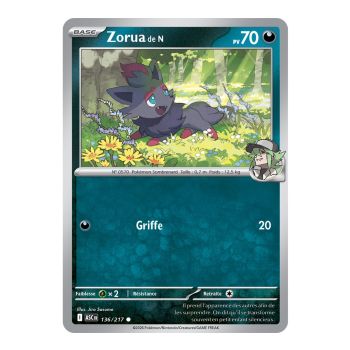Zorua von N - Umgekehrter Pokéball 136/217 - ME02.5 - Pokémon - Mega-Entwicklung Transzendente Helden