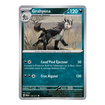 Mightyena - Umgekehrter Pokéball 129/217 - ME02.5 - Pokémon - Mega-Entwicklung Transzendente Helden