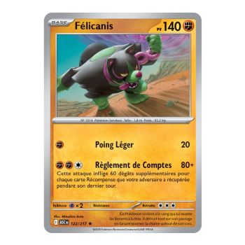 Felicanis – Reverse Pokéball 122/217 – ME02.5 – Pokémon – Mega Evolution Transcendent Heroes