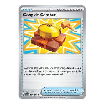 Kampfgong – Ungewöhnlich 187/217 – ME02.5 – Pokémon – Mega-Entwicklung: Transzendente Helden