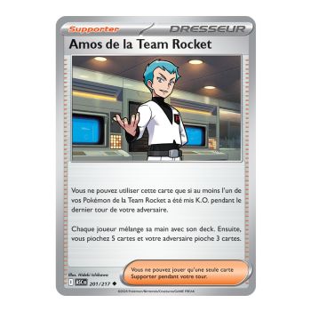 Amos von Team Rocket – Ungewöhnlich 201/217 – ME02.5 – Pokémon – Mega-Entwicklung: Transzendente Helden
