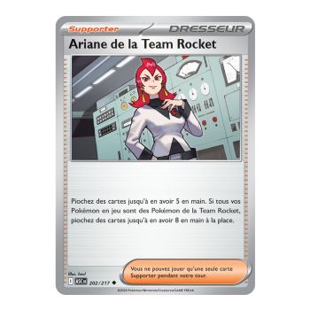 Ariane von Team Rocket – Ungewöhnlich 202/217 – ME02.5 – Pokémon – Mega-Entwicklung: Transzendente Helden