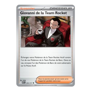 Giovanni von Team Rocket – Ungewöhnlich 204/217 – ME02.5 – Pokémon – Mega-Entwicklung: Transzendente Helden