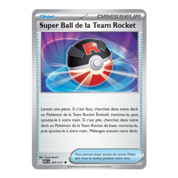 Team Rockets Superball – Ungewöhnlich 205/217 – ME02.5 – Pokémon – Mega-Entwicklung: Transzendente Helden