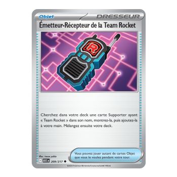 Team Rocket-Transceiver – Ungewöhnlich 209/217 – ME02.5 – Pokémon – Mega-Entwicklung: Transzendente Helden
