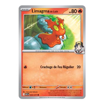 Luths Slugma – Häufig 23/217 – ME02.5 – Pokémon – Mega-Entwicklung Transzendente Helden