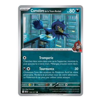 Murkrow von Team Rocket - Häufig 126/217 - ME02.5 - Pokémon - Mega-Entwicklung Transzendente Helden