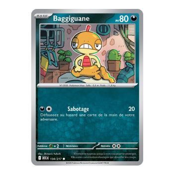 Scraggy – Häufig 134/217 – ME02.5 – Pokémon – Mega-Entwicklung: Transzendente Helden