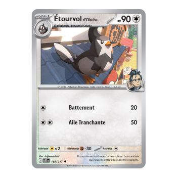 Okubas Starly - Reverse 169/217 - ME02.5 - Pokémon - Mega Evolution Transcendent Heroes