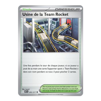 Team Rocket Factory - Reverse 203/217 - ME02.5 - Pokémon - Mega Evolution Transcendent Heroes