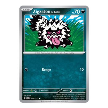 Galar-Zigzachs - Reverse 130/217 - ME02.5 - Pokémon - Mega-Entwicklung Transzendente Helden