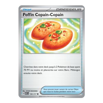 Poffin Buddy – Reverse 184/217 – ME02.5 – Pokémon – Mega Evolution Transcendent Heroes