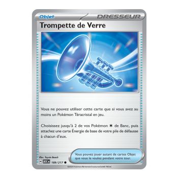 Glastrompete - Rückseite 189/217 - ME02.5 - Pokémon - Mega Evolution Transcendent Heroes