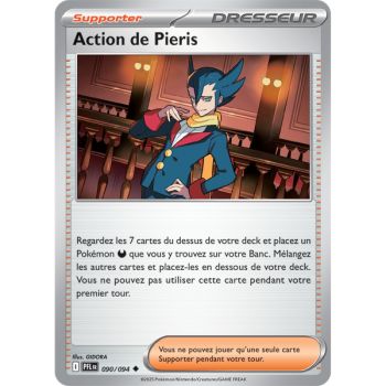 Item Pieris Action - Reverse 90/94 - Mega-Evolution 2 Phantasmagorical Flames