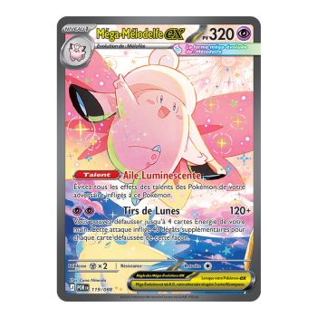 Mega-Clefairy EX – Besondere Illustration, Selten 119/88 – ME03 – Pokémon – Mega-Entwicklung, Perfekte Balance
