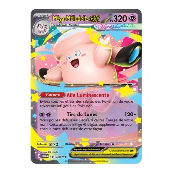 Mega-Clefairy EX – Doppelt selten 31/88 – ME03 – Pokémon – Mega-Entwicklung „Perfekte Balance“