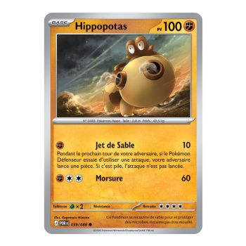 Hippopotas – Reverse 39/88 – ME03 – Pokémon – Mega-Entwicklung: Perfekte Balance