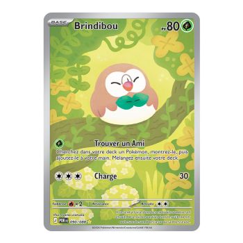 Rowlet – Seltene Illustration 90/88 – ME03 – Pokémon – Mega-Entwicklung „Perfekte Balance“