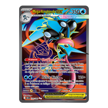 Mega-Greninja-ex - Ultra Rare 100/86 - ME04 - Pokémon - Mega-Entwicklung Chaos Rising