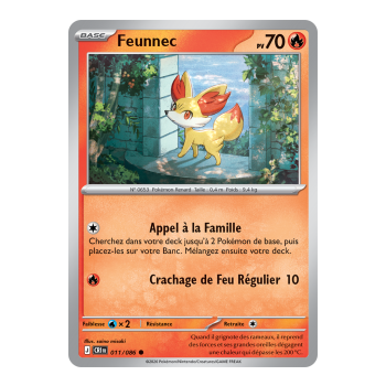 Fennekin - Häufig 11/86 - ME04 - Pokémon - Mega-Entwicklung Chaos Rising