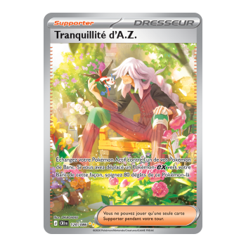 A.Z.s Ruhe – Besondere Illustration, Selten 120/86 – ME04 – Pokémon – Mega-Entwicklung Chaos Rising