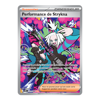 Strykna-Performance – Sonderillustration selten 121/86 – ME04 – Pokémon – Mega Evolution Chaos Rising