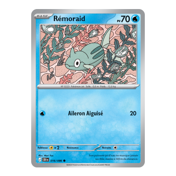 Remoraid - Häufig 16/86 - ME04 - Pokémon - Mega-Entwicklung Chaos Rising
