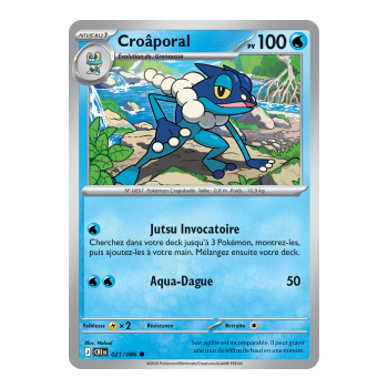 Croagunk - Häufig 21/86 - ME04 - Pokémon - Mega-Entwicklung Chaos Rising