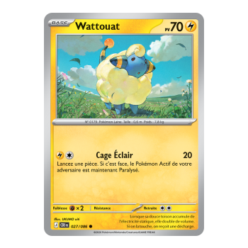 Wattouat - Reverse 27/86 - ME04 - Pokémon - Mega Evolution Chaos Rising