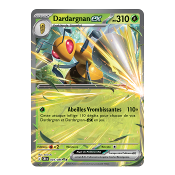 Beedrill-ex - Doppelt selten 3/86 - ME04 - Pokémon - Mega-Entwicklung Chaos Rising