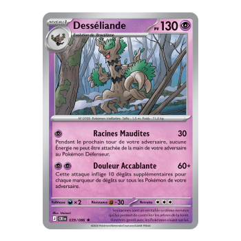 Trevenant - Holo Rare 39/86 - ME04 - Pokémon - Mega Evolution Chaos Rising
