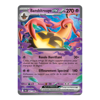 Banshitrouye-ex - Doppelt selten 41/86 - ME04 - Pokémon - Mega-Entwicklung Chaos Rising