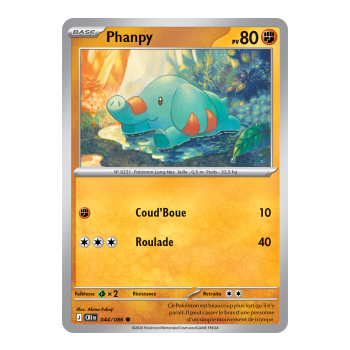 Phanpy - Häufig 44/86 - ME04 - Pokémon - Mega-Entwicklung Chaos Rising