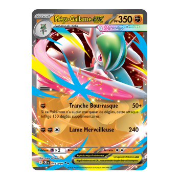 Mega Gallade-ex - Doppelt selten 48/86 - ME04 - Pokémon - Mega-Entwicklung Chaos Rising