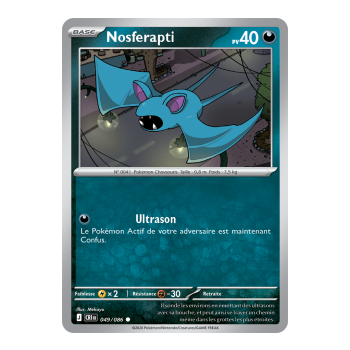 Zubat - Häufig 49/86 - ME04 - Pokémon - Mega-Entwicklung Chaos Rising