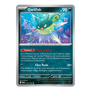 Qwilfish - Häufig 52/86 - ME04 - Pokémon - Mega-Entwicklung Chaos Rising