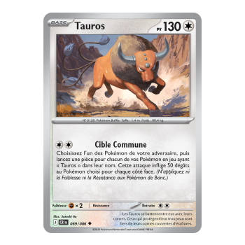 Tauros – Ungewöhnlich 69/86 – ME04 – Pokémon – Mega-Entwicklung Chaos Rising