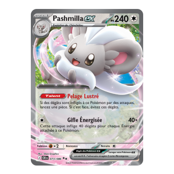 Pashmilla-ex - Doppelt selten 73/86 - ME04 - Pokémon - Mega-Entwicklung Chaos Rising