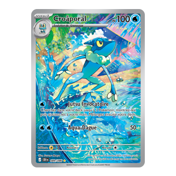 Croagunk - Seltene Illustration 89/86 - ME04 - Pokémon - Mega-Entwicklung Chaos Rising