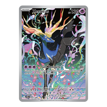 Xerneas – Seltene Illustration 91/86 – ME04 – Pokémon – Mega-Entwicklung Chaos Rising