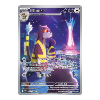Miradar – Seltene Illustration 97/86 – ME04 – Pokémon – Mega-Entwicklung Chaos Rising