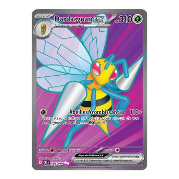 Beedrill-ex - Ultra Rare 98/86 - ME04 - Pokémon - Mega Evolution Chaos Rising