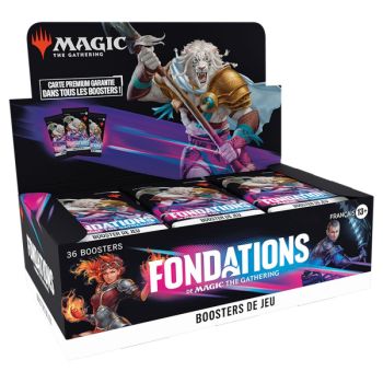 MTG – Box mit 36 Game-Boostern – Foundations – FR